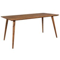 Esstisch natur braun Esszimmertisch Sheesham Küchentisch rustikal Massiv Holz – Ansicht 6