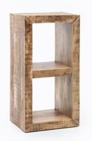FineBuy Standregal 45 x 90 x 35 cm Bücherregal Mangoholz Beistelltisch Massiv – Ansicht 7