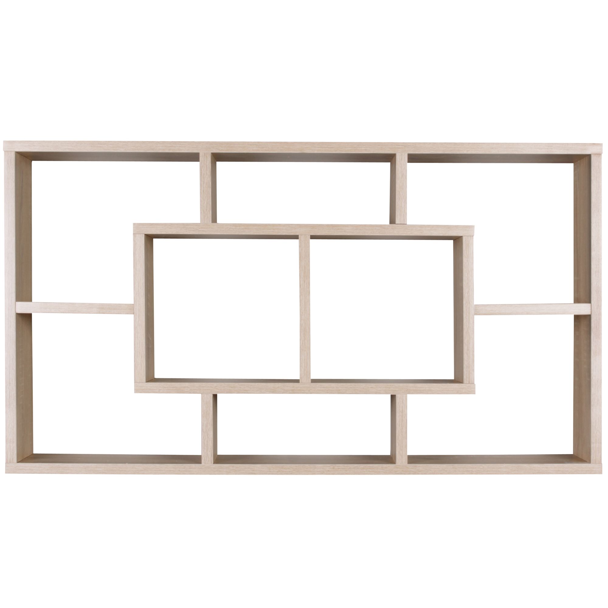 Wandregal PAOLA MDF-Holz Hängeregal modern, Design Wandboard freischwebend, Hol...