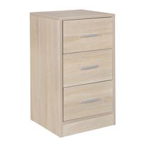 Nachtschrank Kommode Nachttisch Schublade Ablage Schlafzimmer Boxspring 68 cm – Ansicht 1
