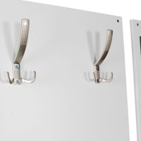 Garderobe Flurgarderobe Paneel Wandgarderobe Spiegel Komplett Set Kompakt Flur – Ansicht 3