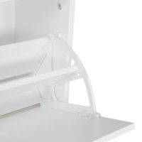 Garderobe Flurgarderobe Paneel Wandgarderobe Spiegel Komplett Set Kompakt Flur – Ansicht 4
