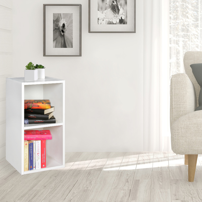 FineBuy Standregal Holz 30x60x30 cm Modern Regal Klein Holzregal Nischenregal – Ansicht 1
