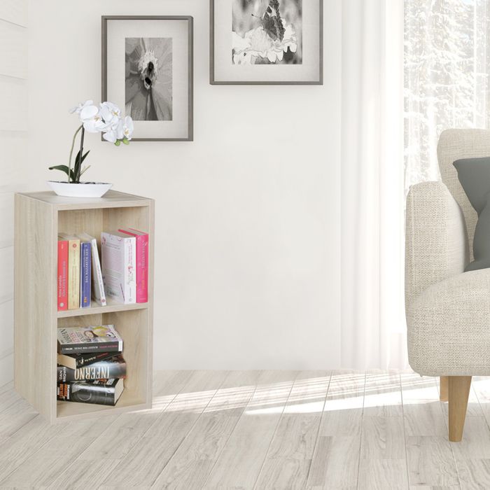 FineBuy Standregal Holz 30x60x30 cm Modern Regal Klein Holzregal Nischenregal