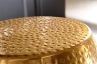 WOHNLING Beistelltisch Dekotisch Metall Ablagetisch Anstelltisch Gold Modern – Ansicht 4