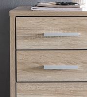 Rollcontainer Holz Rollen Standcontainer 33x63x38cm Schreibtischcontainer – Ansicht 5