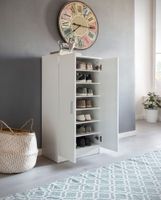 FineBuy Schuhschrank 7 Fächer Schuhkommode Flurmöbel Flurschrank Kommode Flur – Ansicht 3