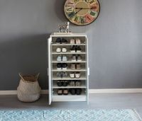 FineBuy Schuhschrank 7 Fächer Schuhkommode Flurmöbel Flurschrank Kommode Flur – Ansicht 5
