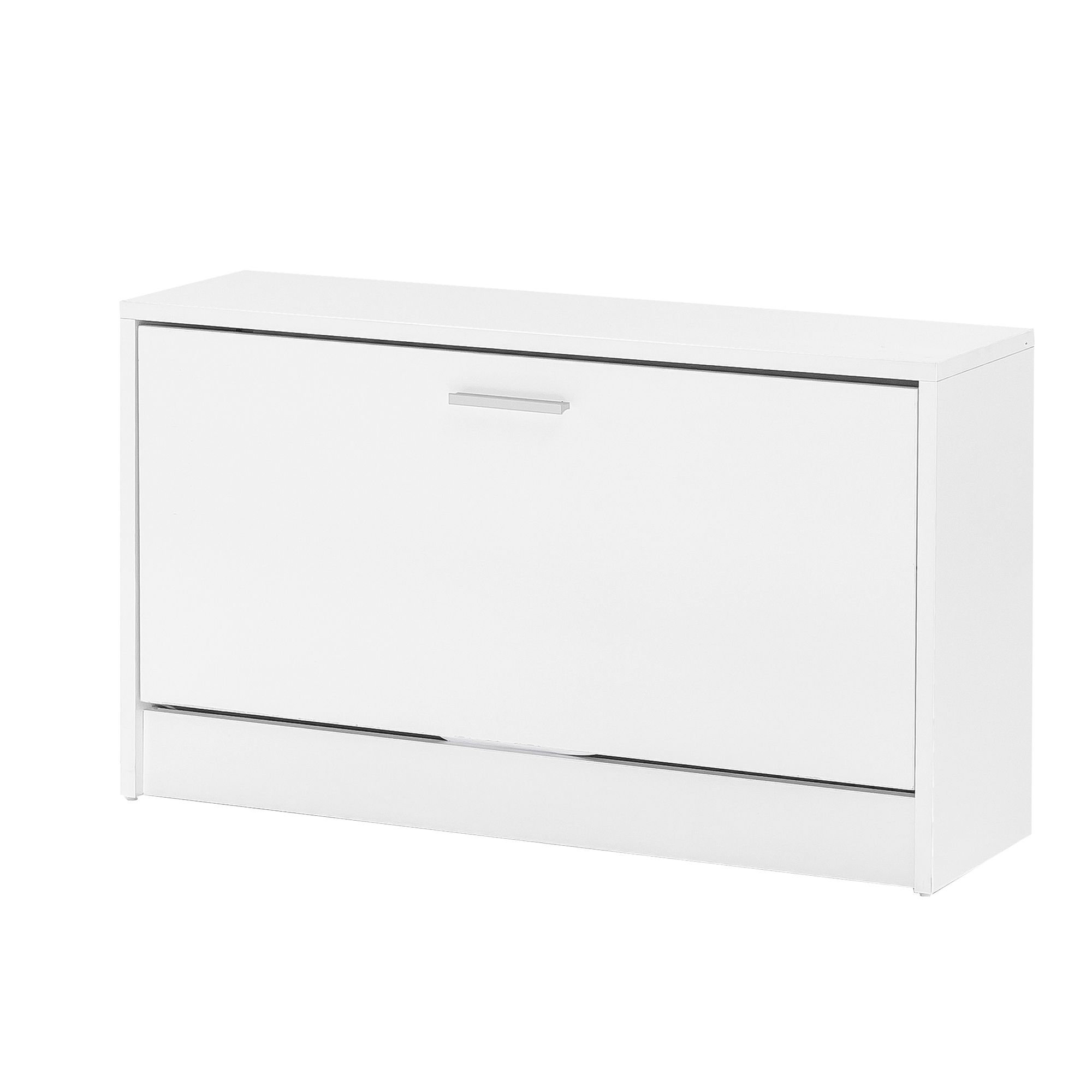 Schuhbank Schuhkipper Holz Flurbank Schuhschrank Sitzbank Flur 80 cm Bank – Ansicht 6