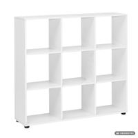 Bücherregal Holz Standregal Regal Aufbewahrungsregal Holzregal Raumteiler – Ansicht 6