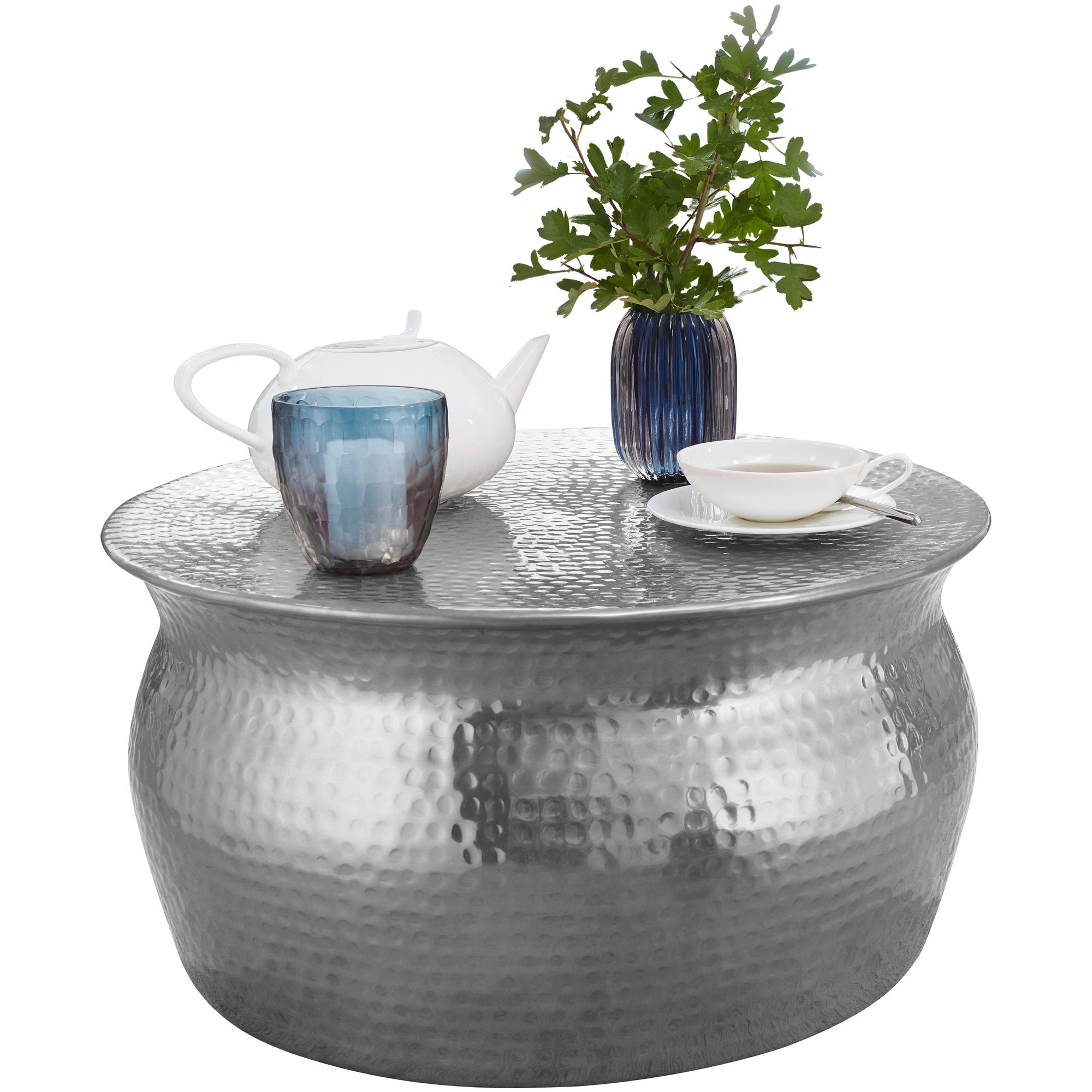 FineBuy Couchtisch rund 60 cm Metall - Design Aluminium Wohnzimmertisch handgefertigt - Orientalischer Alu Beistelltisch Wohnzimmer Tisch Hammerschlag | Farbe: Gold FineBuy Couchtisch rund 60 cm Metall - Design Aluminium Wohnzimmertisch handgefertigt - Orientalischer Alu Beistelltisch Wohnzimmer Tisch Hammerschlag | Farbe: Gold