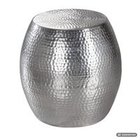 Beistelltisch FineBuy Aluminium Dekotisch Ø 42 cm rund Ablagetisch Metall modern – Ansicht 6