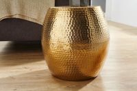 Beistelltisch FineBuy Aluminium Dekotisch Ø 42 cm rund Ablagetisch Metall modern – Ansicht 5