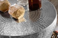 FineBuy Beistelltisch Dekotisch Metall Ablagetisch Anstelltisch Hammerschlag – Ansicht 3