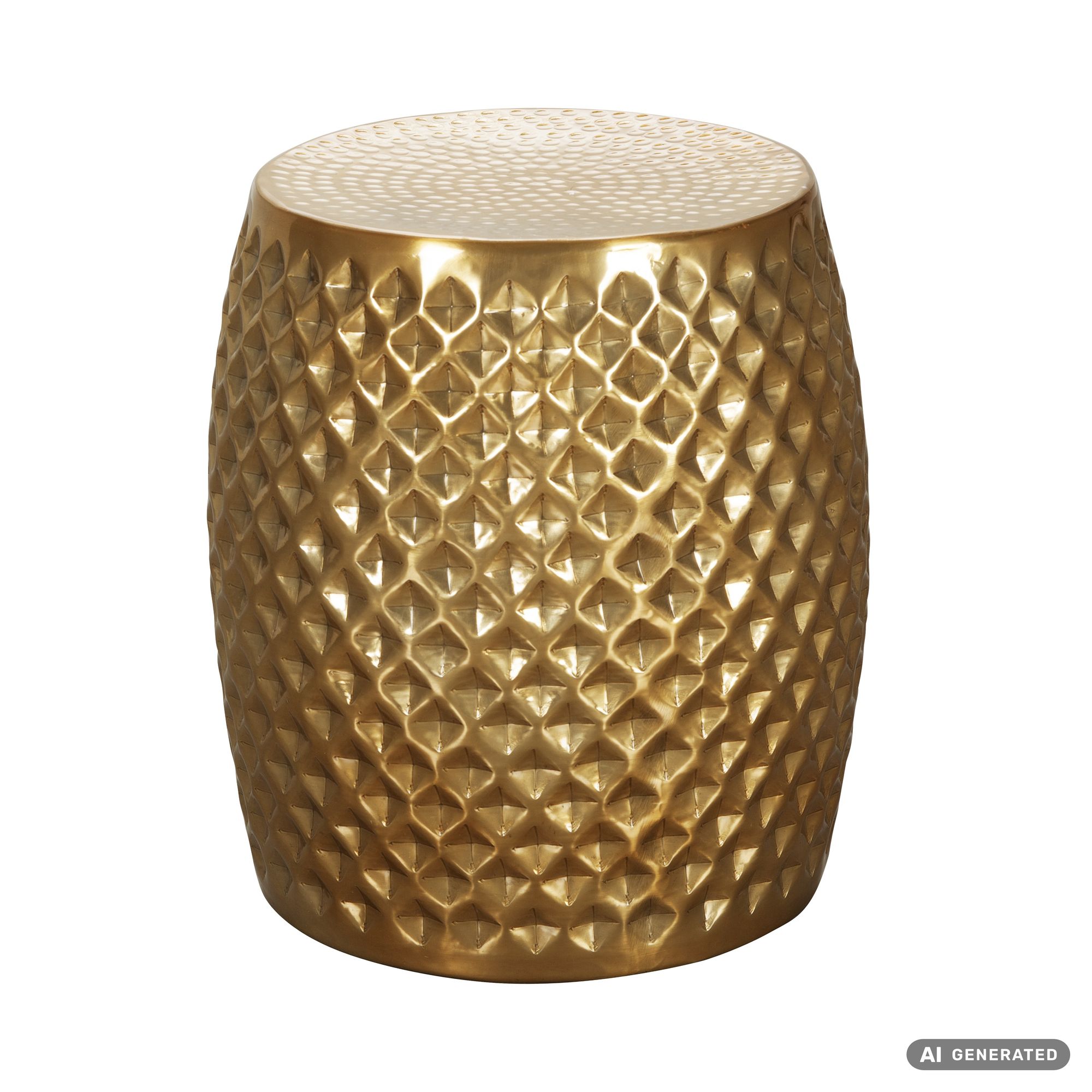 FineBuy Beistelltisch Wohnzimmertisch Alu Tisch Ablagetisch Couchtisch – Ansicht 6