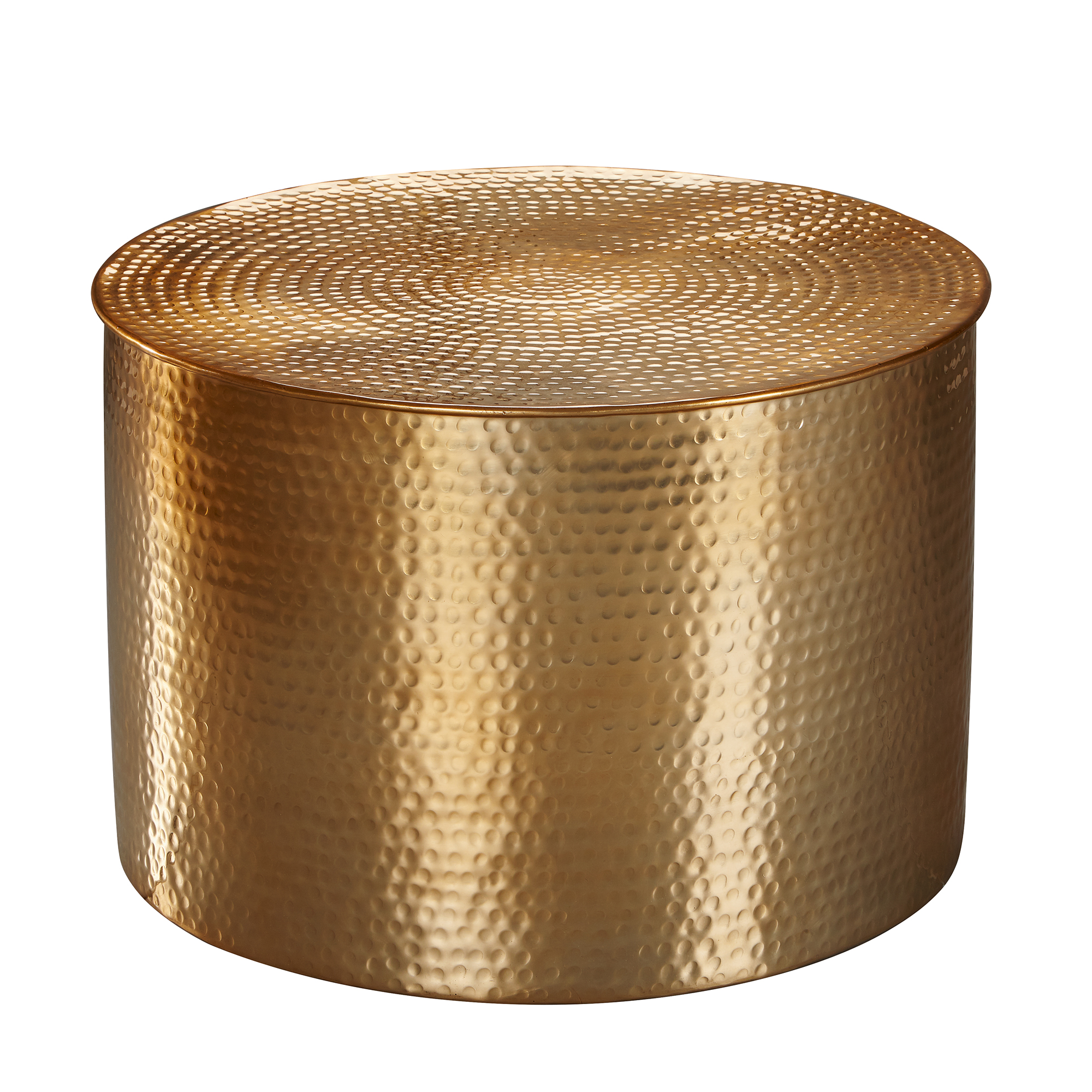 FineBuy Design Couchtisch rund 60 cm aus Metall - Handgefertigter Aluminium Wohnzimmertisch mit Hammerschlag - Orientalischer runder Alu Sofatisch | Farbe: Gold FineBuy Design Couchtisch rund 60 cm aus Metall - Handgefertigter Aluminium Wohnzimmertisch mit Hammerschlag - Orientalischer runder Alu Sofatisch | Farbe: Gold