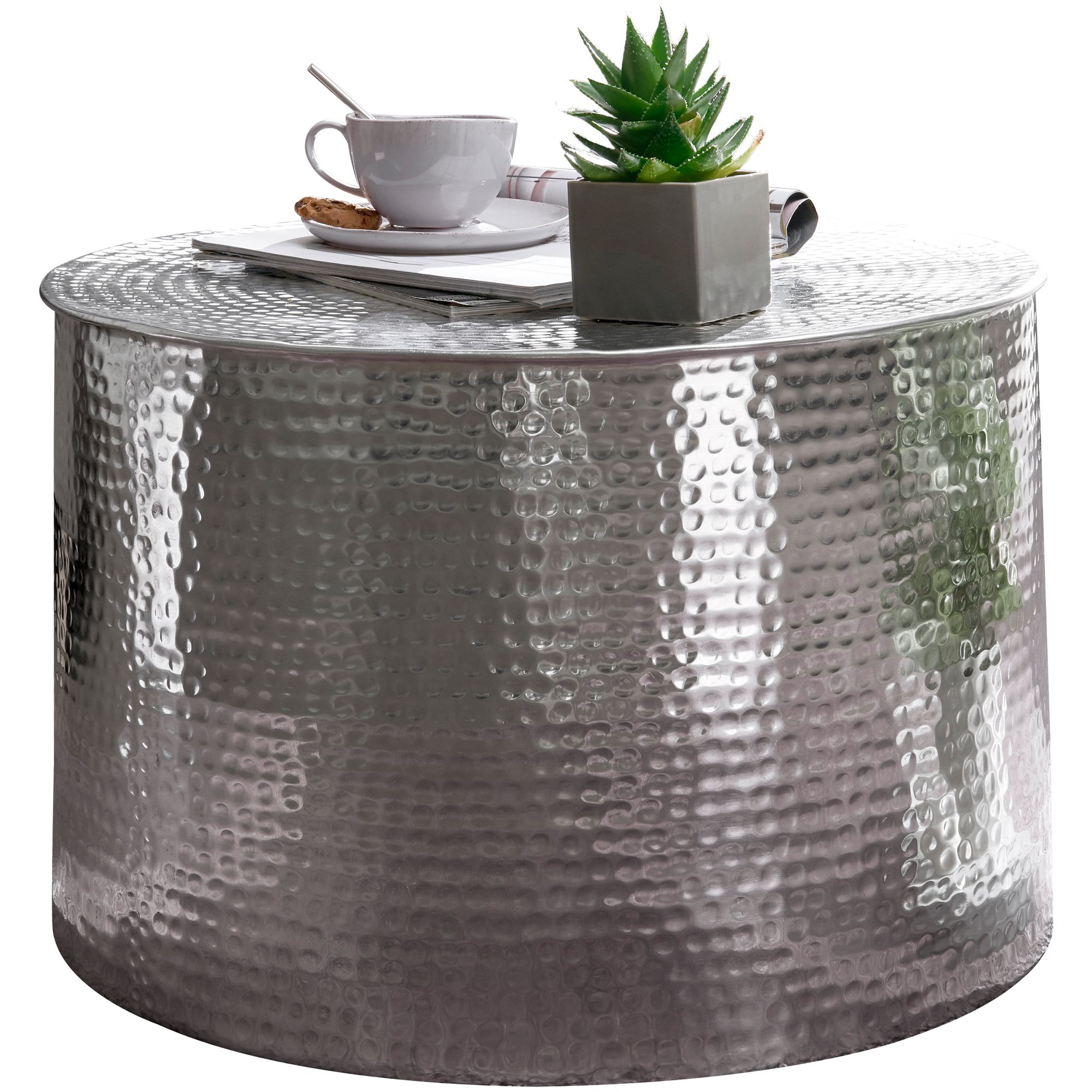 FineBuy Design Couchtisch rund 60 cm aus Metall - Handgefertigter Aluminium Wohnzimmertisch mit Hammerschlag - Orientalischer runder Alu Sofatisch | Farbe: Gold FineBuy Design Couchtisch rund 60 cm aus Metall - Handgefertigter Aluminium Wohnzimmertisch mit Hammerschlag - Orientalischer runder Alu Sofatisch | Farbe: Gold