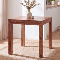 FineBuy Esstisch Massivholz Sheesham Esszimmer-Tisch Küchentisch Landhaus-Stil – Ansicht 1