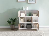FineBuy Standregal MASSA Bücherregal mit 9 Fächern Sideboard Würfelregal Kommode – Ansicht 6