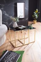 FineBuy Satztisch CHUR Ablagetisch Beistelltisch Metall/MDF Couchtisch 2er Set – Ansicht 2