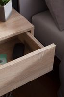 Wandregal mit Schublade Nachtkommode Nachtschrank hängend schwebend Wandboard – Ansicht 5