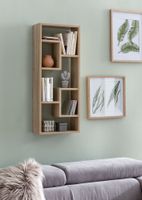 FineBuy Wandregal Hängeregal 36 x 90 x 13,5 cm Holz Wandboard Dekoregal Modern – Ansicht 2