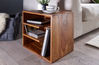 FineBuy Beistelltisch 43x43x30 cm Wohnzimmertisch Holz massiv Nachttisch – Ansicht 4