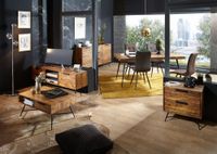 FineBuy Lowboard Sheesham Massiv Holz Hifi Board Fernsehschrank Wohnzimmer – Ansicht 7