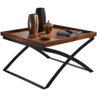FineBuy Couchtisch FB50967 Wohnzimmer Tisch Holz massiv Sofatisch Beistelltisch – Ansicht 6