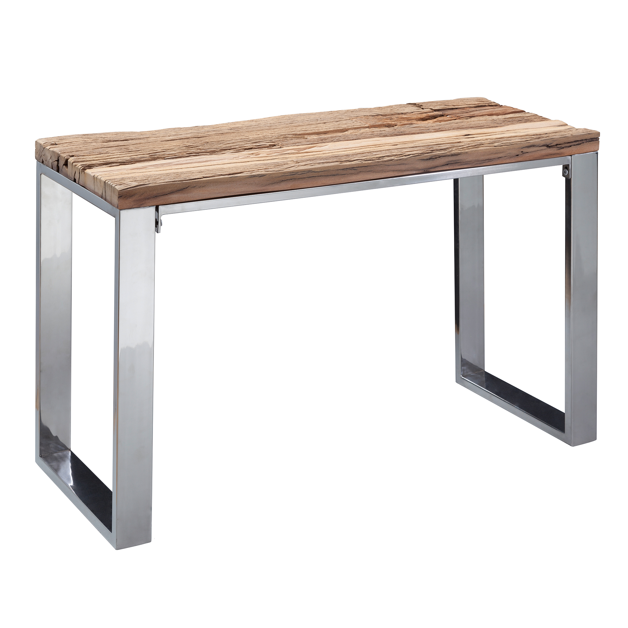 FineBuy Konsolentisch 115 cm Anrichte Konsole Industrial Massiv Laptoptisch – Ansicht 1