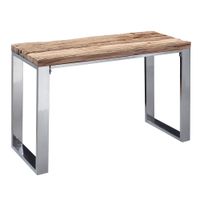 FineBuy Konsolentisch 115 cm Anrichte Konsole Industrial Massiv Laptoptisch – Ansicht 1