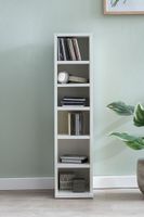 FineBuy Bücherregal SV51375 Standregal 21x91x25,5cm Wandregal 6 Fächer Holzregal – Ansicht 4