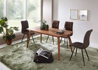 FineBuy Esszimmertisch Massivholz Sheesham Esstisch – Ansicht 2