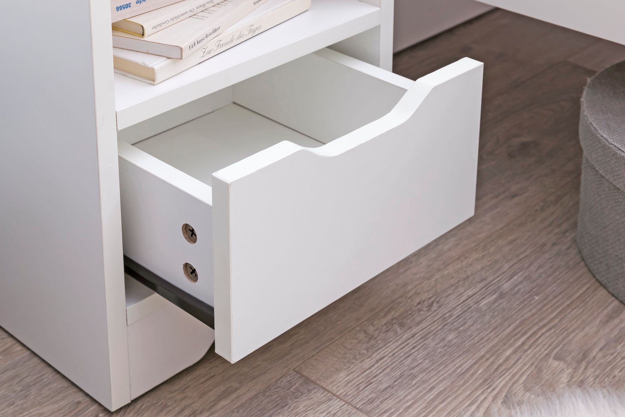 FineBuy Nachtkonsole Holz 31x43x31 cm Nachttisch Nachtkommode Schlafzimmer – Ansicht 6