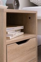 FineBuy Nachtkonsole Holz 31x43x31 cm Nachttisch Nachtkommode Schlafzimmer – Ansicht 5