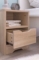 FineBuy Nachtkonsole Holz 31x43x31 cm Nachttisch Nachtkommode Schlafzimmer – Ansicht 6