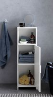 FinBuy Badschrank Spanplatte Beistellschrank Badregal Weiß Schmal Freistehend – Ansicht 5