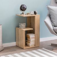 Beistelltisch Holz Anstelltisch Couchtisch Klein Sofatisch – Ansicht 1