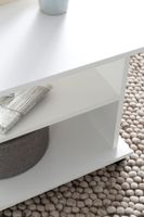 FineBuy Couchtisch 95 x 51 x 54,5 cm Spanplatte Sofatisch Rollen Wohnzimmertisch – Ansicht 5