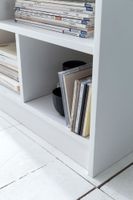 FineBuy Bücherregal SV51829 Holzregal Standregal Holz Regal Flurregal modern – Ansicht 6