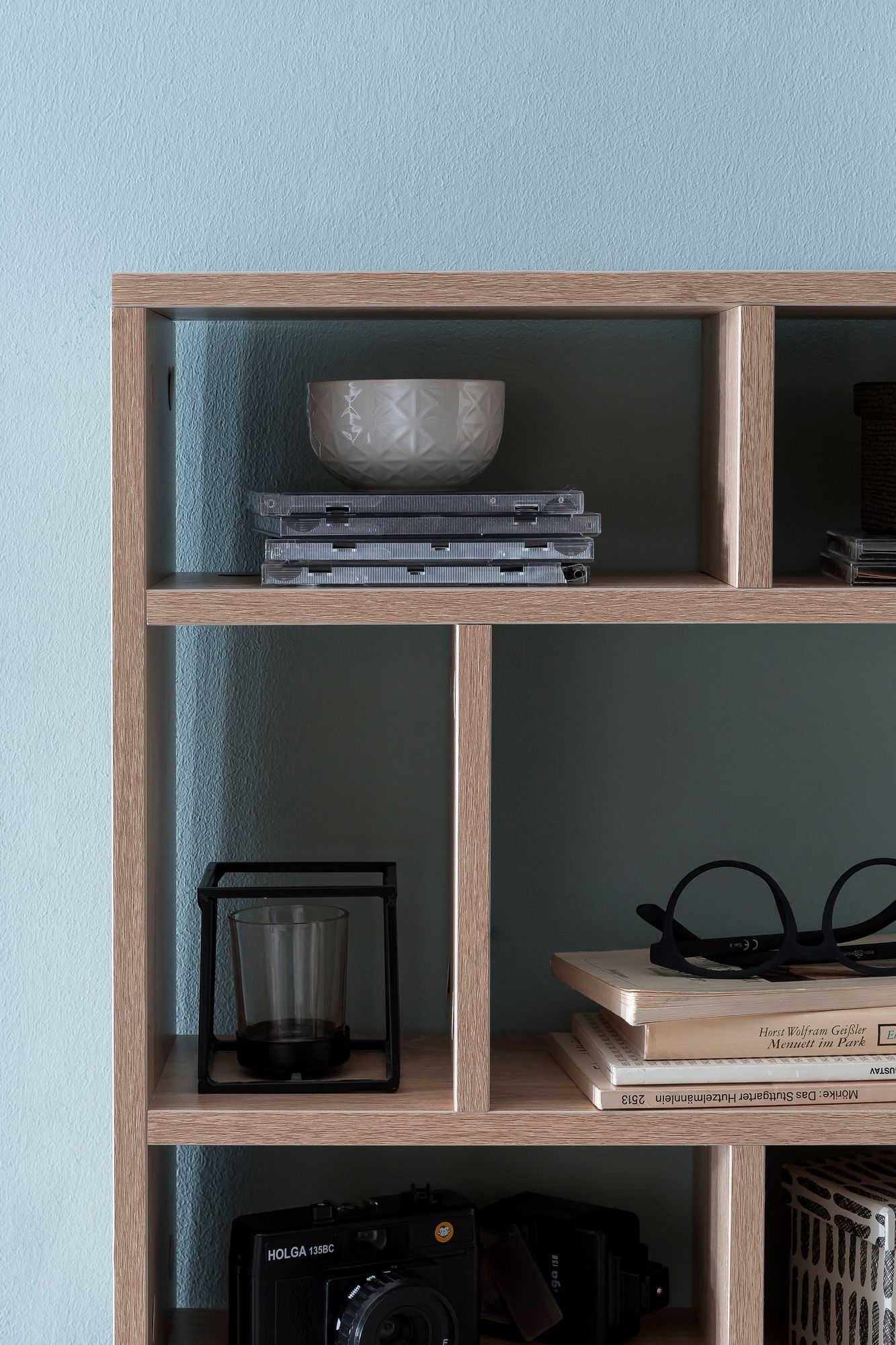 FineBuy Wandregal Hängeregal Wandboard Holz Bücherregal Klein Modern – Ansicht 5