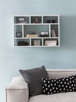 FineBuy Wandregal Hängeregal Wandboard Holz Bücherregal Klein Modern – Ansicht 4