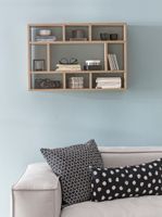 FineBuy Wandregal Hängeregal Wandboard Holz Bücherregal Klein Modern – Ansicht 4