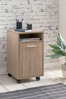 FineBuy Rollcontainer Schreibtischcontainer 33x60x38 Bürocontainer Holz – Ansicht 2