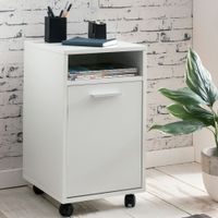 FineBuy Rollcontainer Schreibtischcontainer 33x60x38 Bürocontainer Holz – Ansicht 1