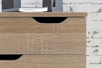 FineBuy Rollcontainer Schreibtischcontainer 40 x 60 x 40 cm Holz Büro – Ansicht 5