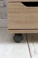 FineBuy Rollcontainer Schreibtischcontainer 40 x 60 x 40 cm Holz Büro – Ansicht 6