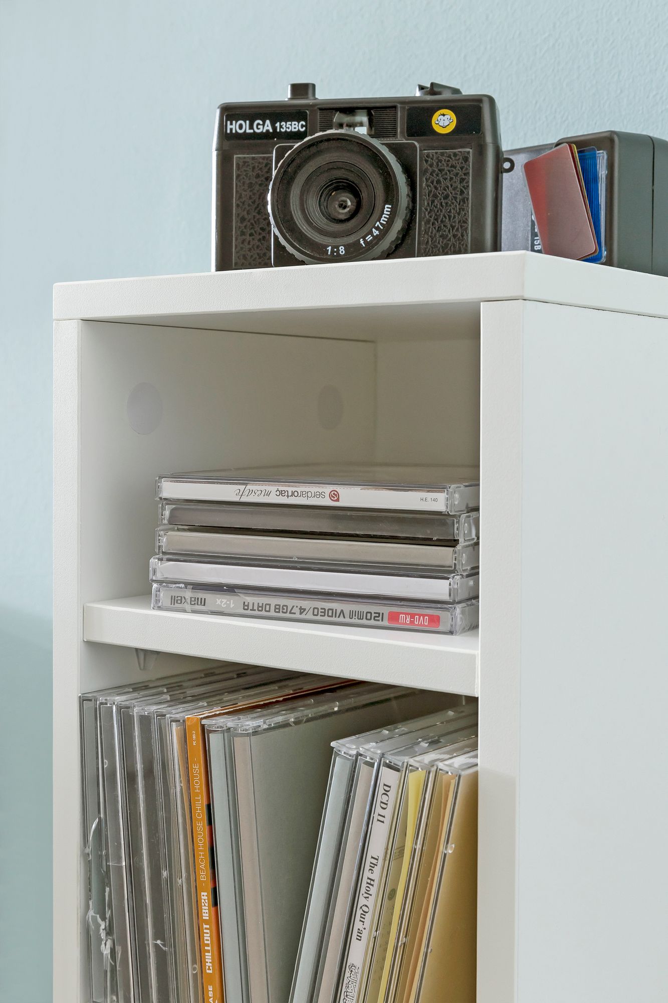 FineBuy CD Aufbewahrung DVD Ständer Regal Turm Tower Archivierung Nischenregal – Ansicht 5