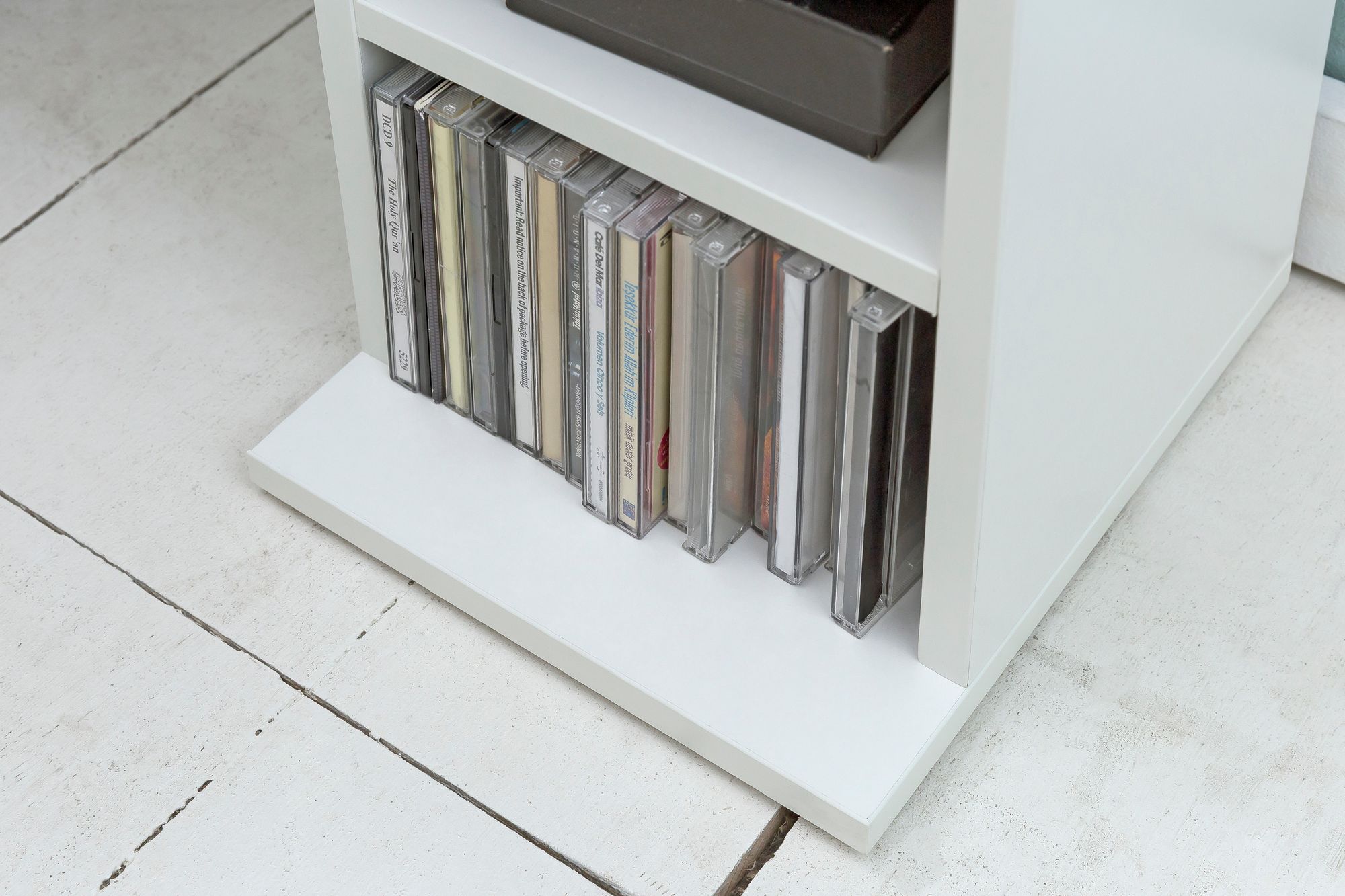 FineBuy CD Aufbewahrung DVD Ständer Regal Turm Tower Archivierung Nischenregal – Ansicht 6