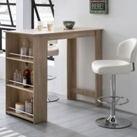 FineBuy Bartisch Stehtisch Bartresen Tisch Bistrotisch Tresen Bar Tresentisch – Ansicht 1